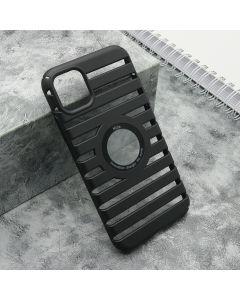 Maska LINES LOGO CUT za iPhone 11, crna - F116245