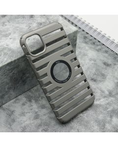 Maska LINES LOGO CUT za iPhone 11, siva - F116246