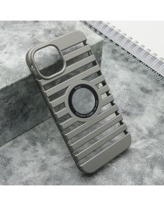 Maska LINES LOGO CUT za iPhone 13, siva - F116254