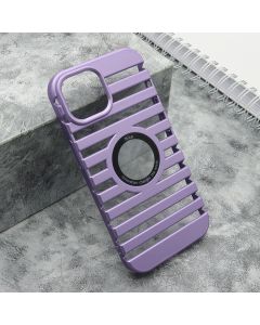 Maska LINES LOGO CUT za iPhone 15, ljubičasta - F116267