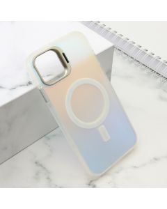Maska SHINE MagSafe za iPhone 11, bela - F116280