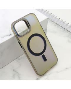 Maska SHINE MagSafe za iPhone 15, siva - F116292