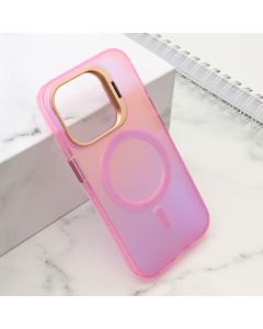 Maska SHINE MagSafe za iPhone 15 Pro, roza - F116298