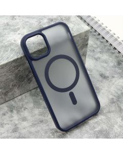 Maska Silky Magsafe Matte za iPhone 11, plava - F116309