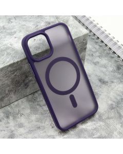 Maska Silky MagSafe matte za Iphone 12/12 Pro, ljubičasta - F116314