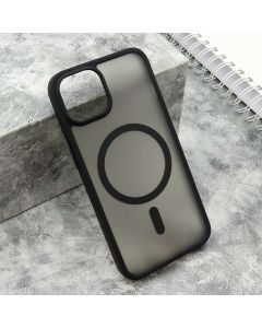 Maska Silky Magsafe Matte za iPhone 14, crna - F116319
