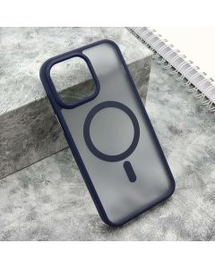 Maska Silky MagSafe matte za iPhone 14 Pro Max, plava - F116325