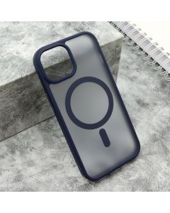 Maska Silky Magsafe Matte za iPhone 15, plava - F116329