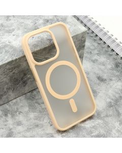 Maska Silky MagSafe Matte za iPhone 15 Pro, roze - F116332