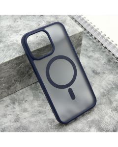 Maska Silky Magsafe Matte za iPhone 15 Pro Max, plava - F116337