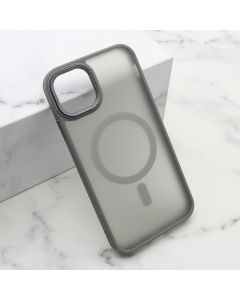 Maska Silky Magsafe za iPhone 11, siva - F116344