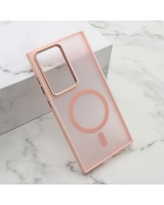 Maska Silky MagSafe II za Samsung S928B Galaxy S24 Ultra 5G, roze - F116406