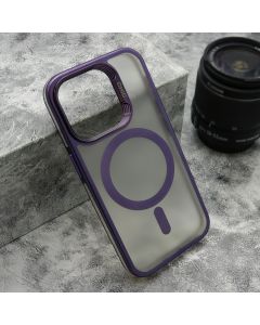 Maska CAMERA DROP MagSafe za iPhone 15 Pro, ljubičasta - F116421