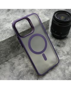 Maska CAMERA DROP MagSafe za iPhone 15 Pro Max, ljubičasta - F116424