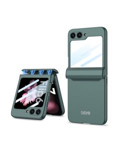 Maska za Samsung Galaxy Z Flip 6 5G/Z Flip 7 FE 5G SMOOTH LINE tamno zelena (GKK case)
