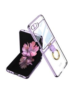 Maska Ring lines za Samsung F741B Galaxy Z Flip 6 5G, ljubičasta - F116711