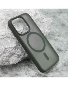 Maska Rugged MagSafe za iPhone 15 Pro, tamno zelena - F116744