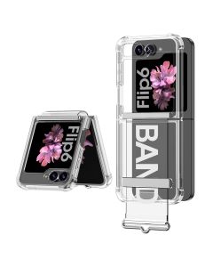 Maska CLEAR STRAP za Samsung F741B Galaxy Z Flip 6 5G, bela - F116931