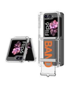 Maska Clear Strap za Samsung F741B Galaxy Z Flip 6 5G, narandžasta - F116932