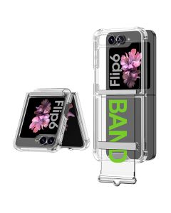 Maska CLEAR STRAP za Samsung F741B Galaxy Z Flip 6 5G, zelena - F116933