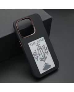 Maska SMART COVER Corning Glass za iPhone 14 Pro Max, crna - F116942