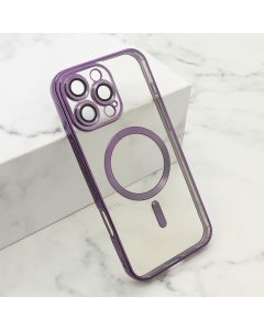 Maska za iPhone 16 Pro Max (69) ljubičasta CAMERA PROTECT MagSafe