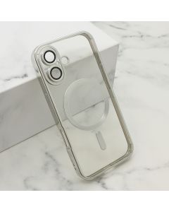 Maska Camera protect Magsafe za iPhone 16, srebrna - F117031
