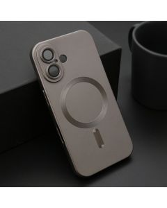 Maska Elegant Magsafe za iPhone 16, siva - F117056