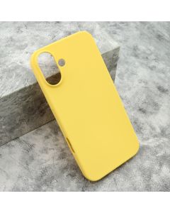 Maska Gentle color za iPhone 16 Plus, žuta - F117070