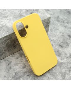 Maska Gentle color za iPhone 16, žuta - F117093