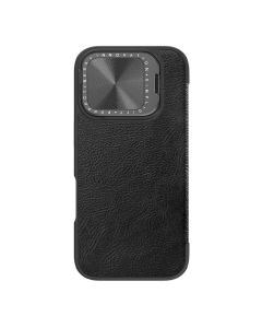 NILLKIN Maska QIN Pro za iPhone 16 Pro, crna - F117119