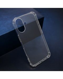 Silikonska maska Crashproof za iPhone 16, providna - F117147
