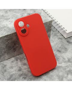 Silikonska maska Pro camera za iPhone 16, crvena - F117149