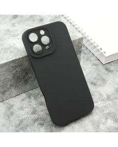 Silikonska maska Pro camera za iPhone 16 Pro Max, crna - F117153