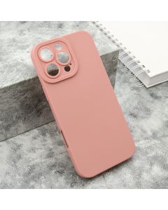 Silikonska maska Pro camera za iPhone 16 Pro Max, roze - F117155