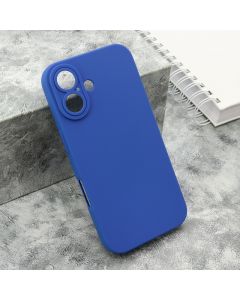 Silikonska maska Pro camera za iPhone 16, tamno plava - F117159