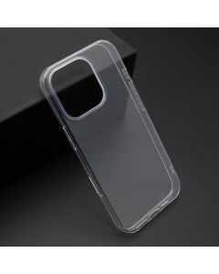 Silikonska maska Ultra tanki protect za iPhone 16 Pro, providna - F117181