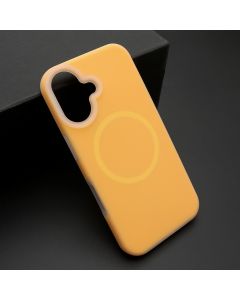 Maska Pastel color Magsafe za iPhone 16, narandžasta - F117185