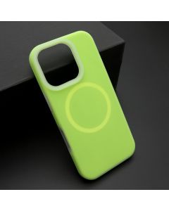 Maska za iPhone 16 Pro (63) PASTEL COLOR MagSafe zelena