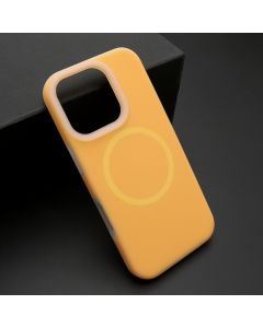 Maska Pastel color Magsafe za iPhone 16 Pro, narandžasta - F117190