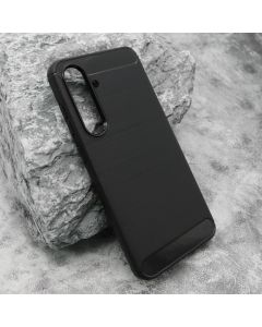Silikonska maska Brushed za Samsung S721B Galaxy S24 FE, crna - F117232