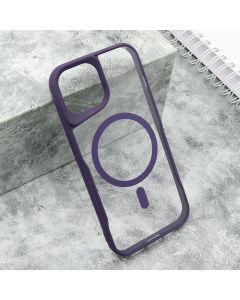 Maska Grip guard MagSafe za iPhone 15, ljubičasta - F117260