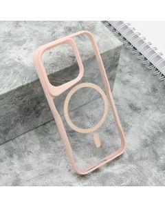Maska Grip guard MagSafe za iPhone 15 Pro, roze - F117262