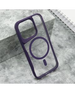 Maska za iPhone 15 Pro (61) ljubičasta GRIP GUARD MagSafe