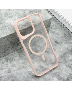 Maska Grip guard MagSafe za iPhone 15 Pro Max, roze - F117266