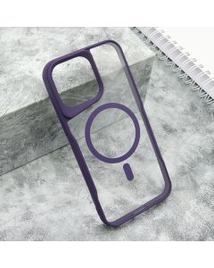 Maska Grip guard MagSafe za iPhone 15 Pro Max, ljubičasta - F117268