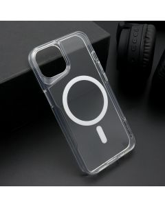 Maska AURA MagSafe za iPhone 13, bela - F117287