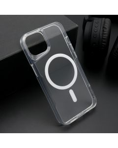 Maska Aura Magsafe za iPhone 14, bela - F117293