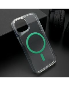 Maska Aura Magsafe za iPhone 15, zelena - F117309