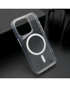 Maska Aura Magsafe za iPhone 15 Pro, bela - F117312